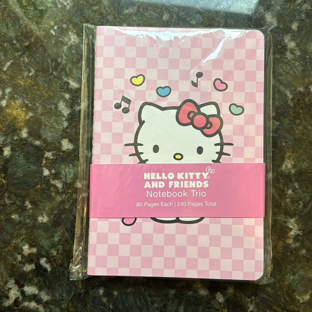Hello Kitty Notebook Trio